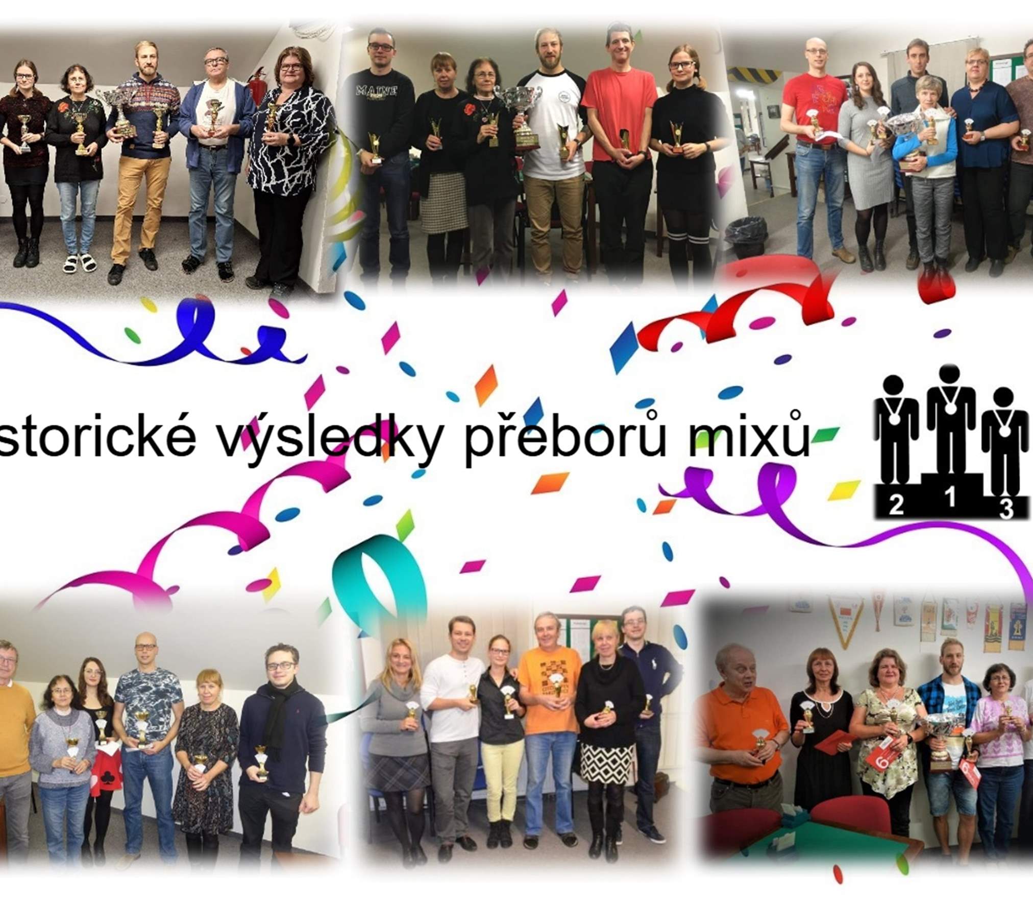 Historie přeborů mixů v ČSSR/ČR